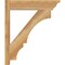 Ekena Millwork Balboa Rough Sawn Traditional Outlooker, Western Red Cedar, 6"W x 24"D x 28"H OUT06X24X28BOA01RWR - alternate 2
